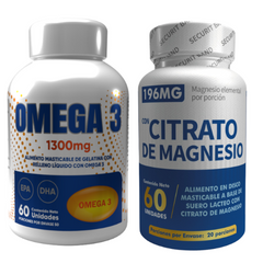 Combo Bienestar Total – Citrato de Magnesio + Omega 3