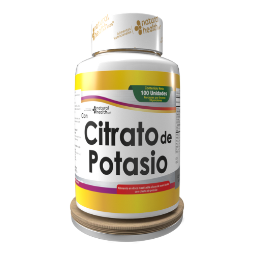 Citrato de Potasio 100 Cáp.
